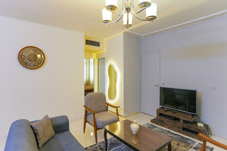 آپارتمان مبله دوخواب واحد 3 در پاسداران