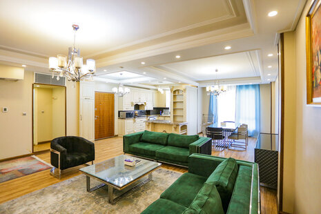 آپارتمان سه خواب مبله در سعادت آباد