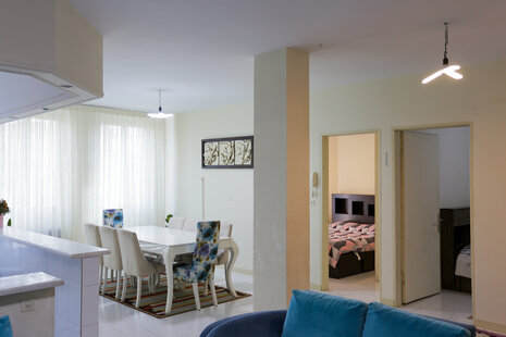 آپارتمان مبله دو خواب آفتاب 4 در بلوار جنگلبان