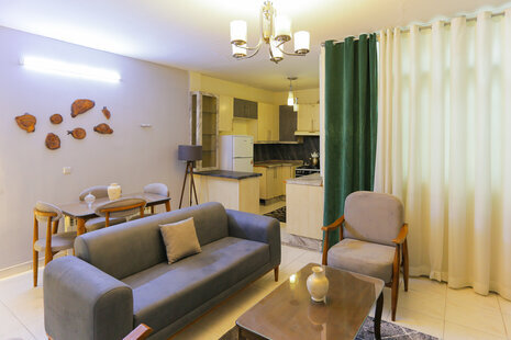 آپارتمان مبله دوخواب واحد 4 در پاسداران