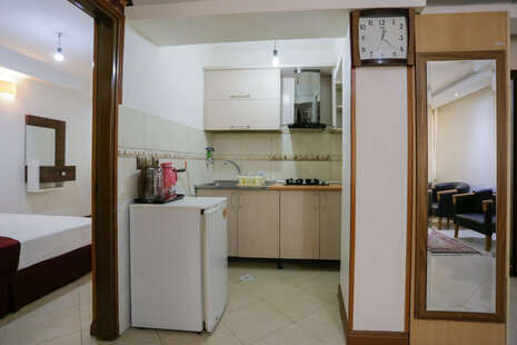 واحد دوخواب 5نفره درهتل آپارتمان درمشهد