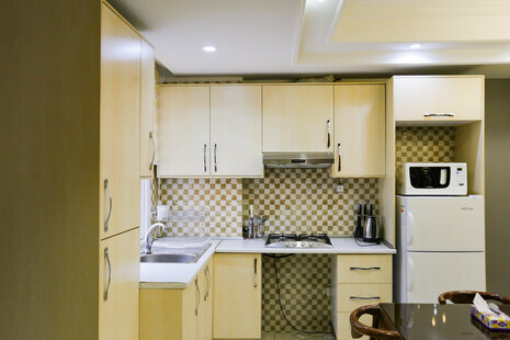 آپارتمان مبله تکخواب استاندارد در ونک