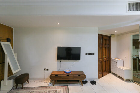 آپارتمان مبله تکخواب همکف در میدان ولیعصر