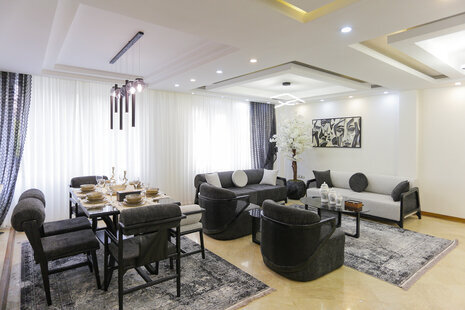 آپارتمان مبله دوخواب جکوزی دار لوکس در سعادت آباد