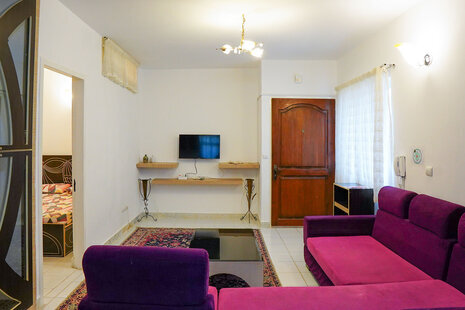 آپارتمان مبله 60 متری یک خواب در کیش واحد 1