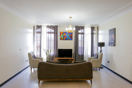 آپارتمان مبله دو خواب در اشرفی اصفهانی کد (08)