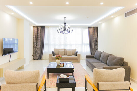 آپارتمان مبله 3 خواب لوکس B در ظفر2