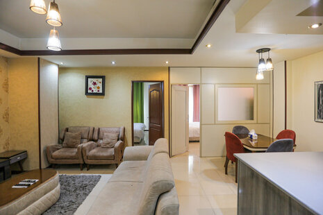 آپارتمان مبله دو خواب درمحدوده فاطمی تهران