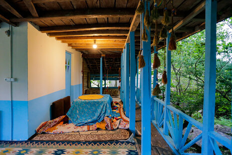 اتاق زمستان در اقامتگاه بومگردی آلا تی تی شفت