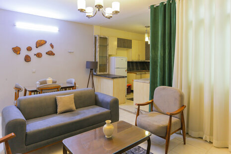 آپارتمان مبله دوخواب واحد 4 در پاسداران