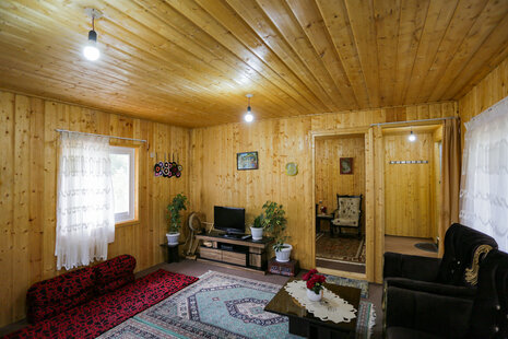 کلبه چوبی جنگلی تکخواب در ماسال