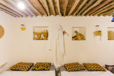 اتاق چاه های طلا در بومگری بندر لافت