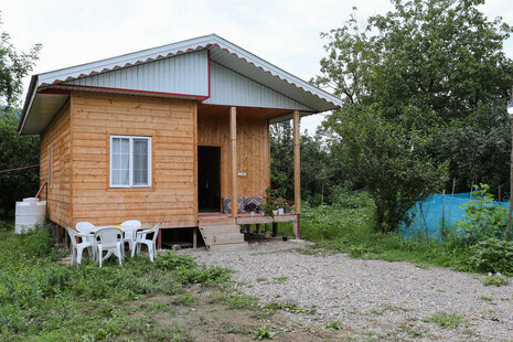 کلبه خالکایی در ماسال