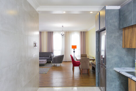 آپارتمان مبله دو خواب سرو در سعادت آباد