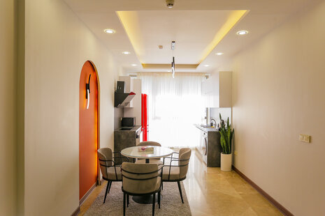 آپارتمان مبله تکخواب مینیمال در میرداماد