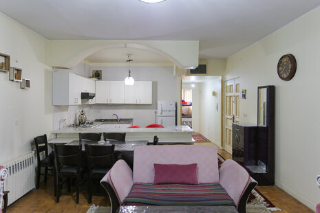 واحد دو خواب مبله 6 در هتل شهرک غرب