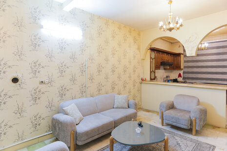 آپارتمان مبله دو خواب خانه کاغذی در توحید