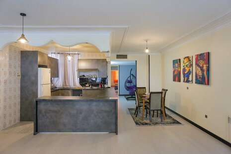 آپارتمان مبله دو خواب در اشرفی اصفهانی کد (08)