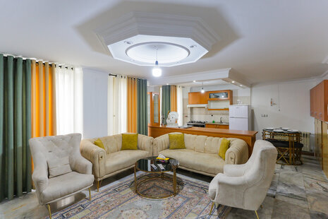 آپارتمان دوخواب مبله قائم 13 (2) در شهرک گلستان