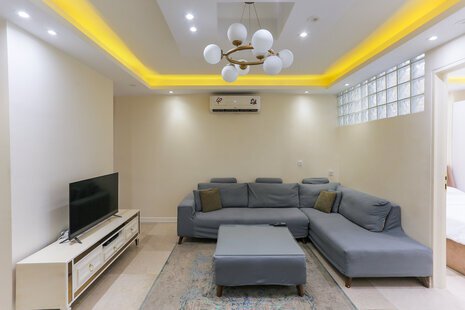 آپارتمان مبله دو خواب جکوزی در پاسداران