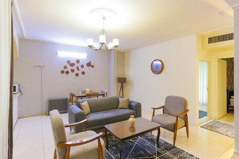 آپارتمان مبله دوخواب واحد 3 در پاسداران