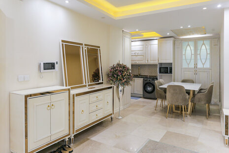 آپارتمان مبله دو خواب جکوزی در پاسداران