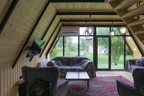 کلبه سوئیسی دوبلکس دو خواب در ماسال