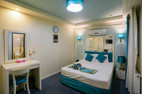 اتاق 2نفره در هتل آپارتمان در مشهد