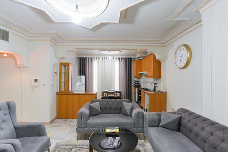 آپارتمان دوخواب مبله قائم 13 (3) در شهرک گلستان