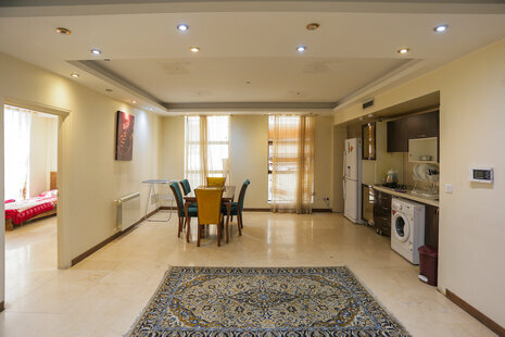 آپارتمان مبله دوخواب واحد 6 در میدان هفت تیر