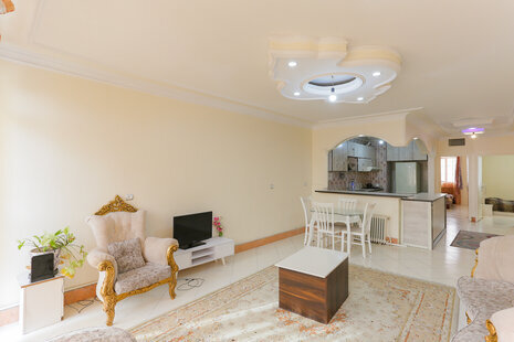 آپارتمان مبله دوخواب آسایش 3 در شهرک گلستان