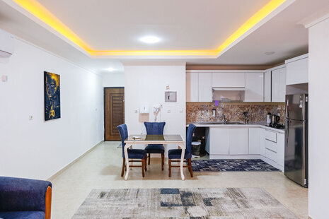 آپارتمان مبله دوخواب 7  امید ممتاز در قشم