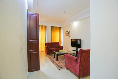 آپارتمان مبله 1 خواب استاندارد 90 متر جردن