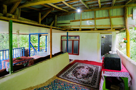 واحد دو خواب در طبقه اول باغ ویلا فومن