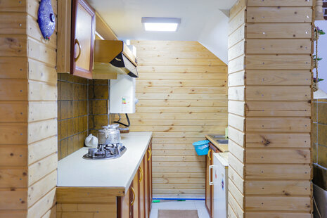 کلبه دوبلکس آرام در روستا چوبر