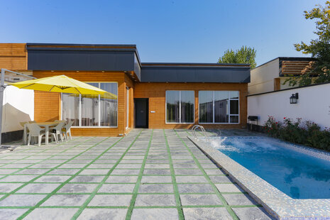 ویلا استخردار باغ بهشت 22 دوخواب در چهارباغ