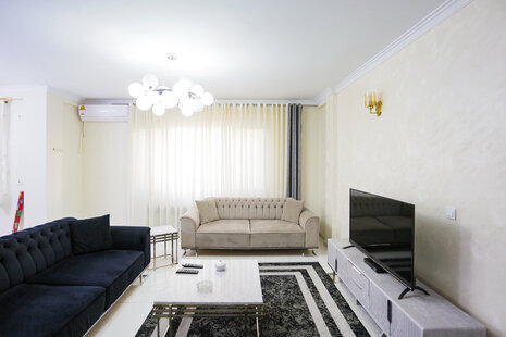 آپارتمان مبله دو خواب باران بیلیارد دار در سعادت آباد