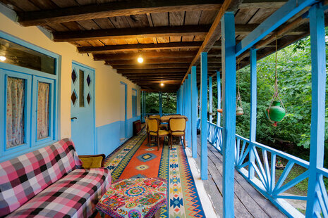 اتاق زمستان در اقامتگاه بومگردی آلا تی تی شفت