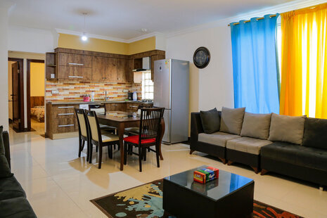 آپارتمان مبله دو خواب دنج 6 در کیش