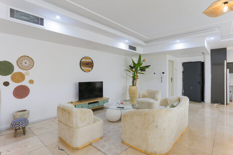 آپارتمان جکوزی دار دو خواب مراکشی رافیا در جنت آباد