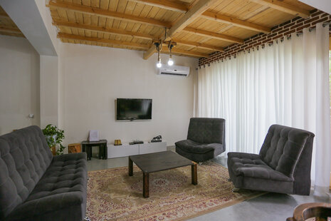 ویلا دوبلکس مبله چوبی سیکاس سبز در ماسال