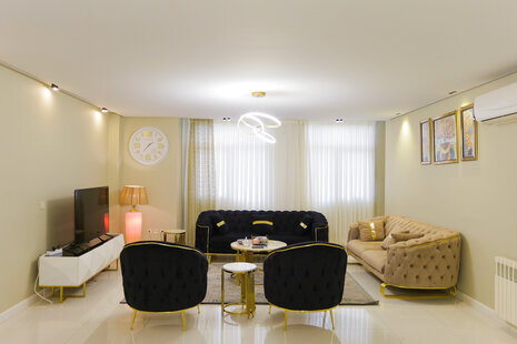 آپارتمان مبله دو خواب طبقه اول در سعادت آباد