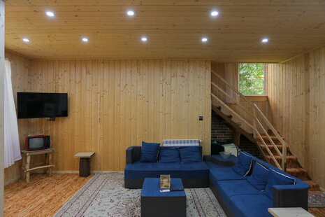 کلبه چوبی دوبلکس مبله در ماسال