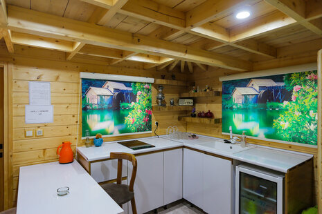 کلبه تریپلکس کلاه فرنگی در مجتمع اقامتی رشت