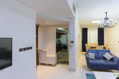 آپارتمان مبله تکخواب همکف در میدان ولیعصر