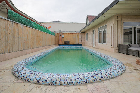 ویلا دوخواب استخرآبگرم در کردان