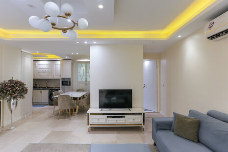 آپارتمان مبله دو خواب جکوزی در پاسداران