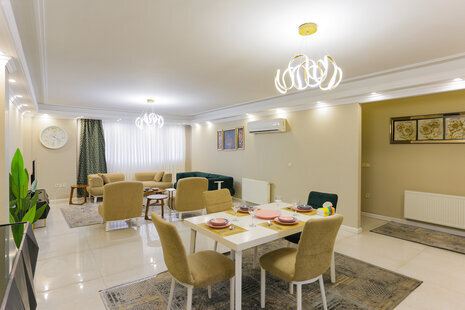 آپارتمان مبله دو خواب طبقه دوم در سعادت آباد