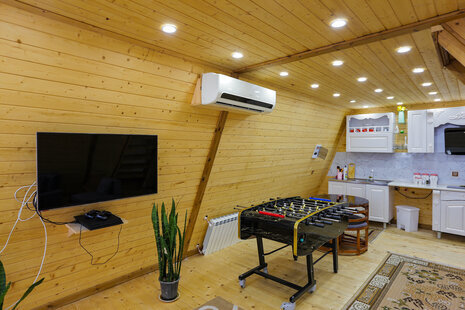 کلبه سوئیسی دوبلکس دوخواب میثم در بندر انزلی