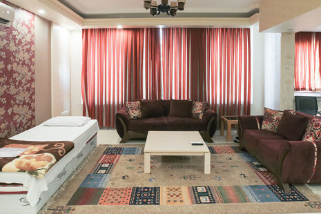 واحد تکخواب 02 در هتل آپارتمان در کیش